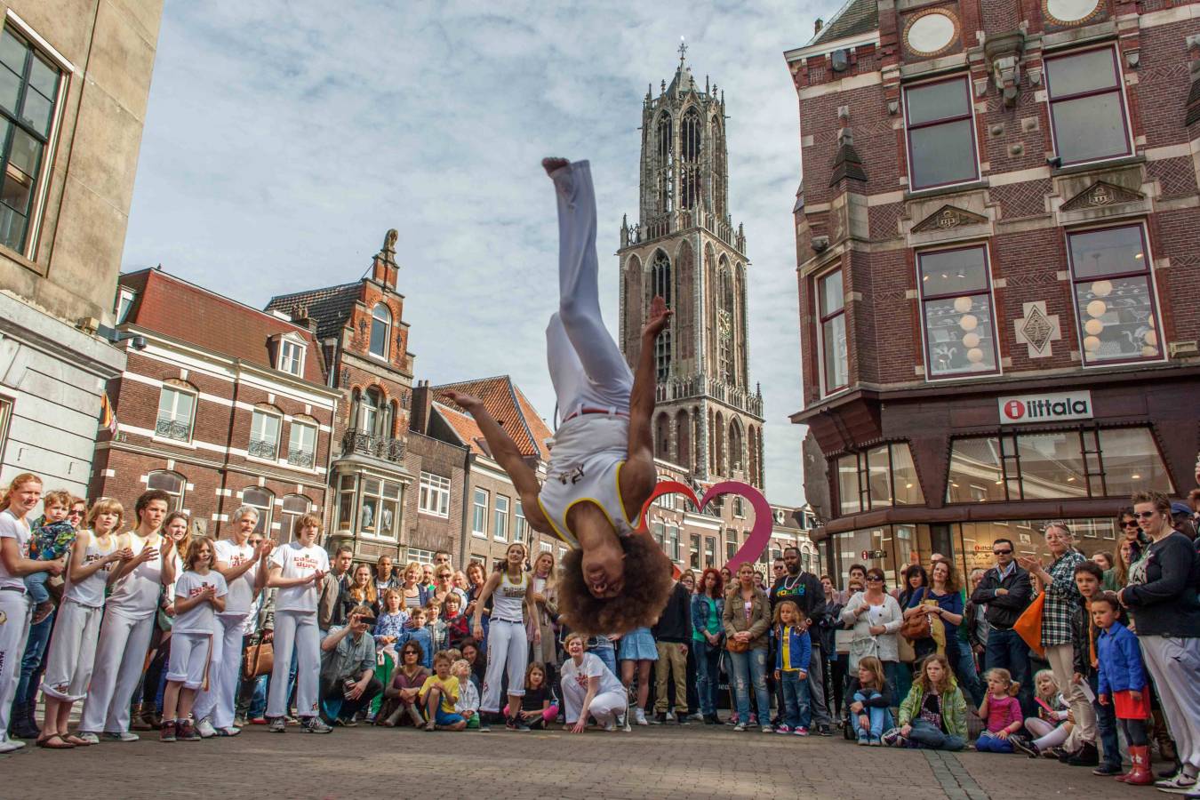 Capoeira show en workshop